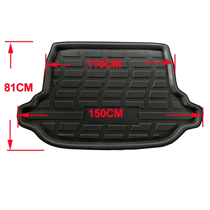 Car Rear Boot Cargo Liner Trunk Floor Carpets Tray Mats Pad Mat Carpet For Subaru Forester 4th generation SJ Series 2014 - 2018