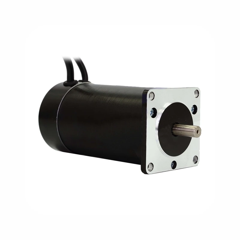 131W 0.42N.m 3000RPM 24V Square flange 57mm Round body Brushless DC Motor 3phase body length 115mm BLDC motor