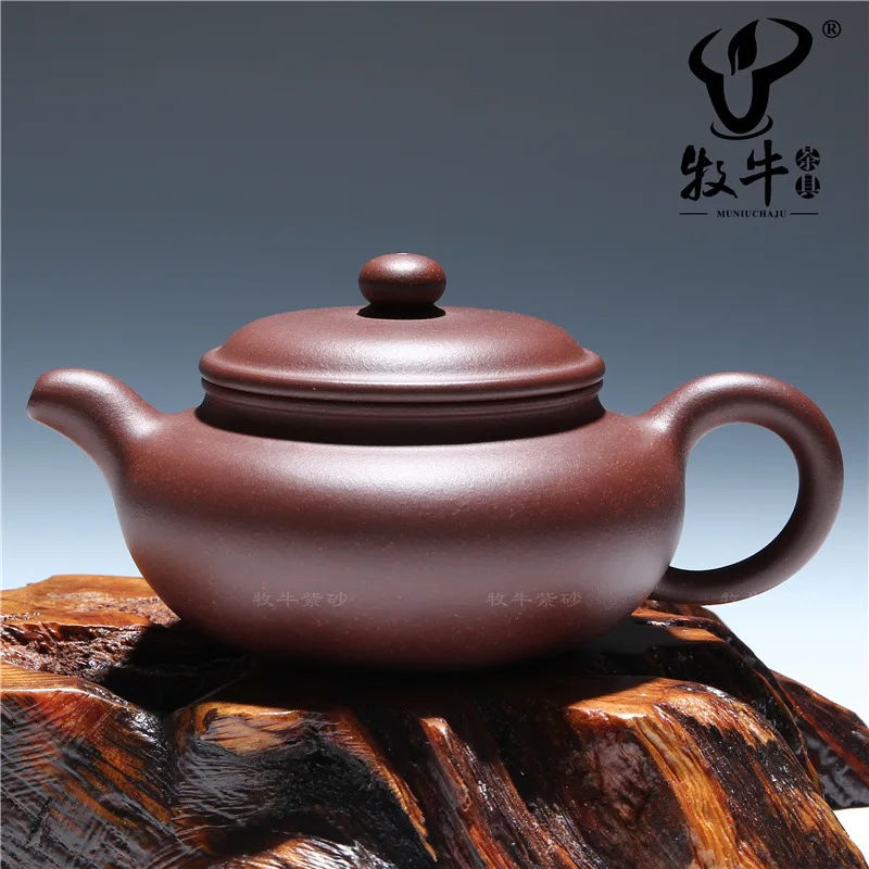 The teapot Huanglongshan Pan Qing full pot of 200 ml handmade handmade antique teapot full mixed batch of Kung Fu