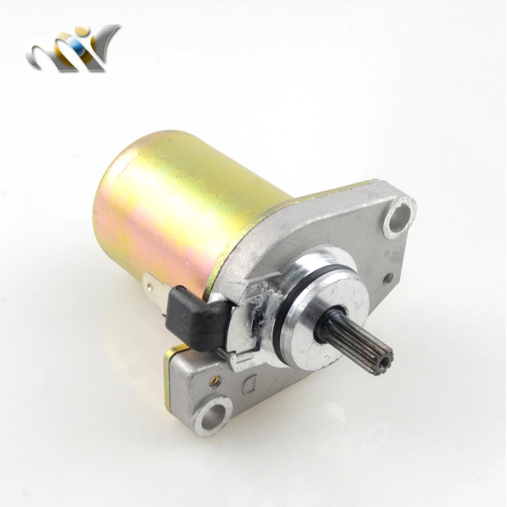 Electric Starter Motor for yamaha JOG 50cc ZR 2-5 generation 3KJ 2-stroke Minarelli 1PE40QMB engines scooter - 10 Tooth