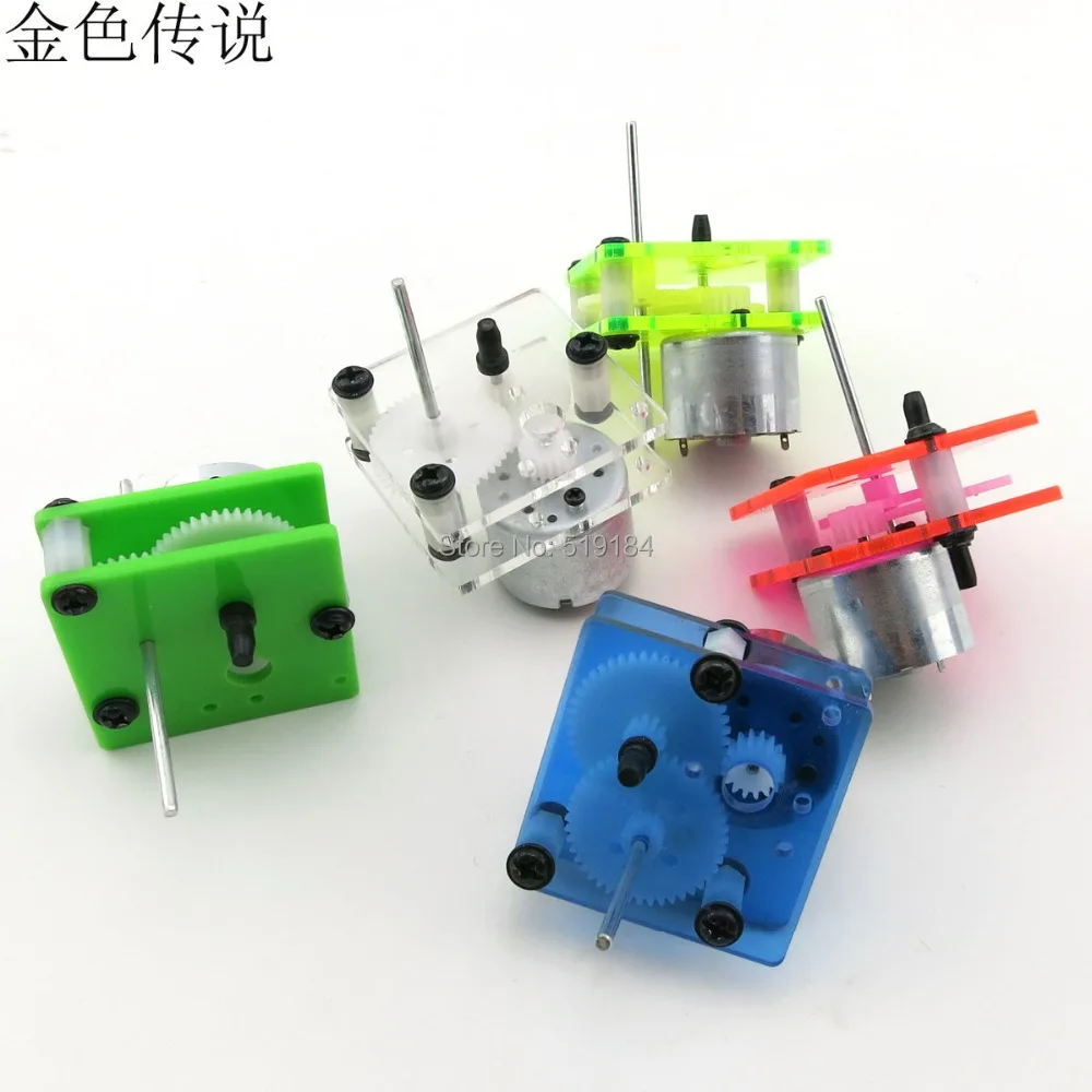 10pcs 310 small production gear motor reducer motor motor diy educational solar toys handmade accessories