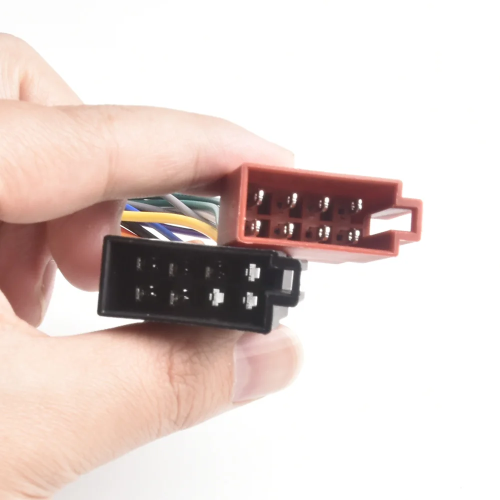16Pin Car Stereo Radio Harness ISO for Alpine JVC Radio to ISO Radio Play Plug Auto Adapter Wiring Harness Connector