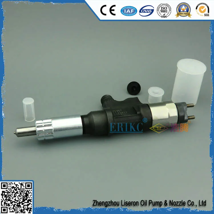 ERIKC 6392 diesel common rail injector assy 095000-6392 and oil seal fuel injection gun  0950006392