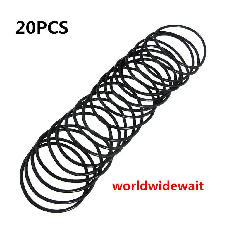 20 Lots 26 27 28 29 30 31 32 33 mét OD 2.5 mét Cao Su Dày O-ring Oil Seal Gioăng