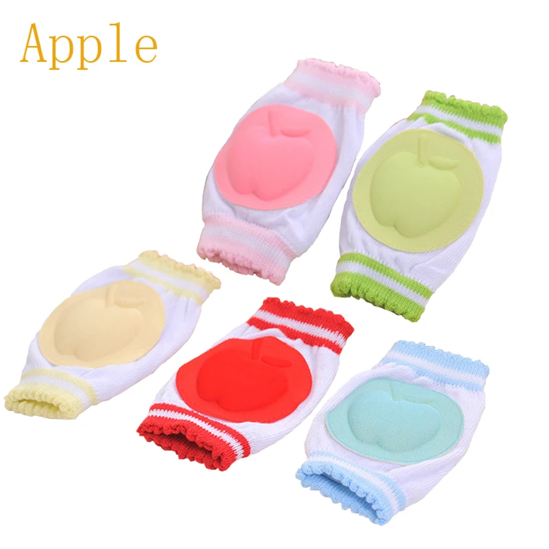 

1Pair Baby Boys Girls Kneepad Cozy Cotton Breathable Sponge Children Knee Pads Children Learn To Walk Best Protection