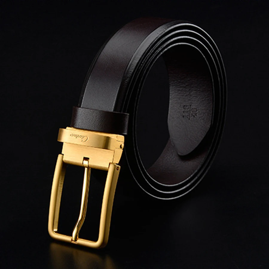 2023 Ciartuar official store new high quality suit men belt genuine leather strap trousers first layer pin buckle free shipping