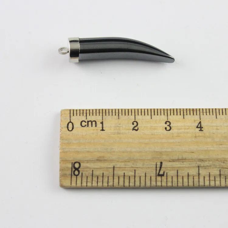 fashion hot sale hematite siligua pendant accessories diy accessories  HP1037