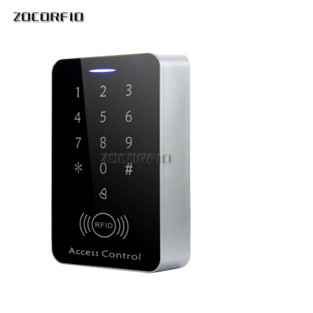 125KHZ  EM touch  Keypad RFID Access Control System Security Proximity  access control Keypad anti-jamming Induction distance