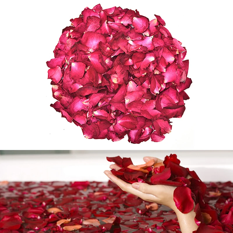 20/30/50/100g Artificial Silk Red Rose Petals Decorations For Wedding Party