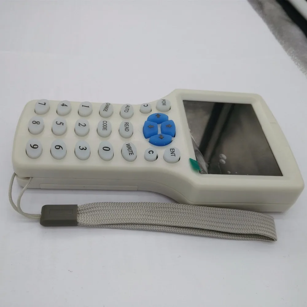 English Language RFID Reader Writer Copier Duplicator For IC/ID 125Khz 13.56Mhz Card 10 Frequency + 20pcs RFID Tags