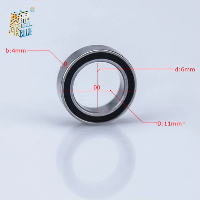 

10pcs Mr116rs Mr116zz Mr116z Bearing 6x11x4 Mm Hobby Electric Rc Car Truck Mr116 Rs 2rs Ball Bearings Mr116-2rs