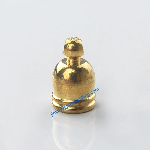 

Jewelry findings Metal End caps for laether cord; crimp end cap; chain end caps 6*9.5mm 2000pcs