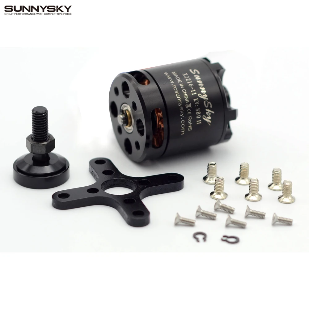 SUNNYSKY X2216 KV880 KV1100 KV1250 KV2400 Outrunner Brushless Motor For Multi-rotor Quadcopter 3D Airplane