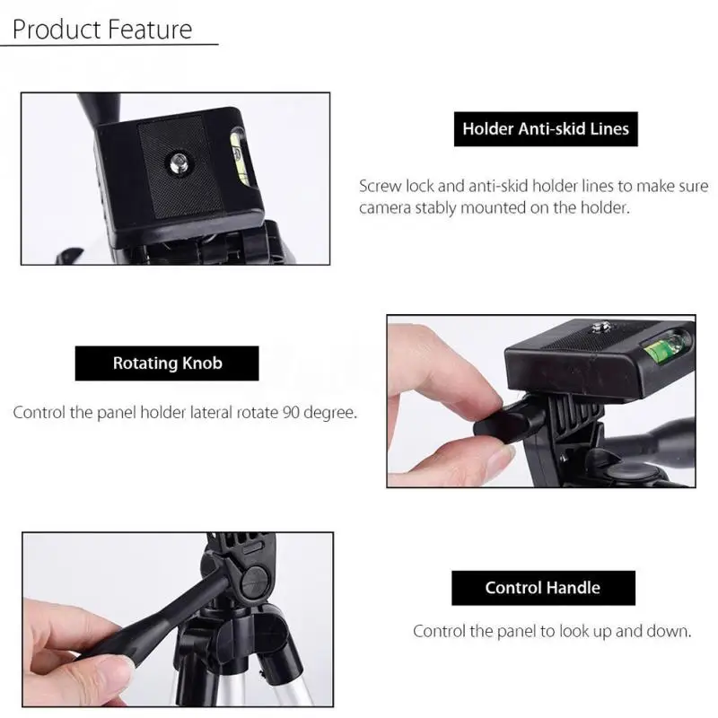 Long tripod Remote Control Self-Timer Camera Shutter Bluetooth-compatible Clip Holder Tripod Sets Kit For phone Stand holder