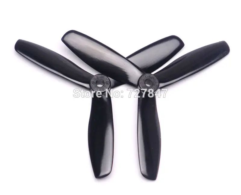 6 / 12 Pairs 5045 3 blades Bullnose Propeller CW /CCW for 250 FPV Racing Quadcopter ZMR210 250