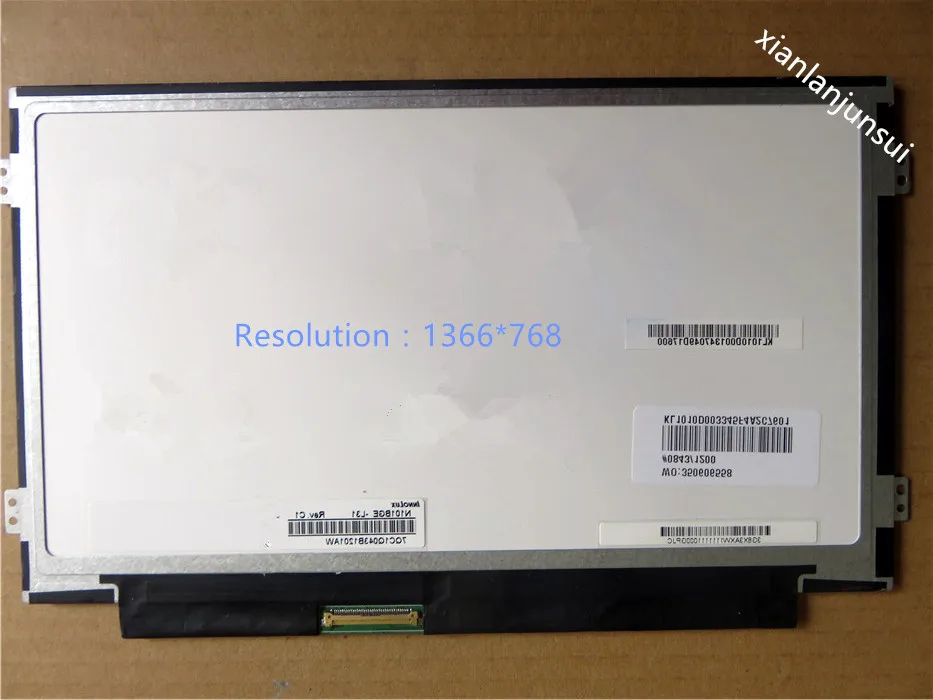 10.1-inch LP101WH2TLA2 CLAA101WA03 ultra-thin LCD screen