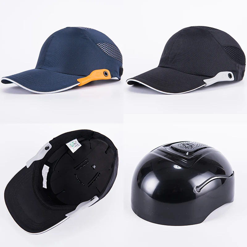 Work Safety Crash Helmet Baseball Bump Cap Casco De Seguridad Lightweight Breathable Head Protection Driver Worker Sunscreen Hat