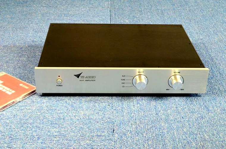 4307 Telaio preamplificatore completamente in alluminio Scatola amplificatore di potenza/custodia fai-da-te per JC-2