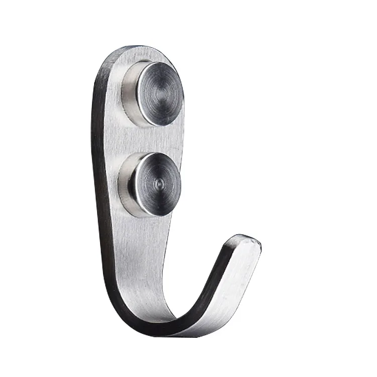 500pcs/lot Good Quality Stainless Coat Hook Single Flower Wall Hooks Over Door Hanger lin2811