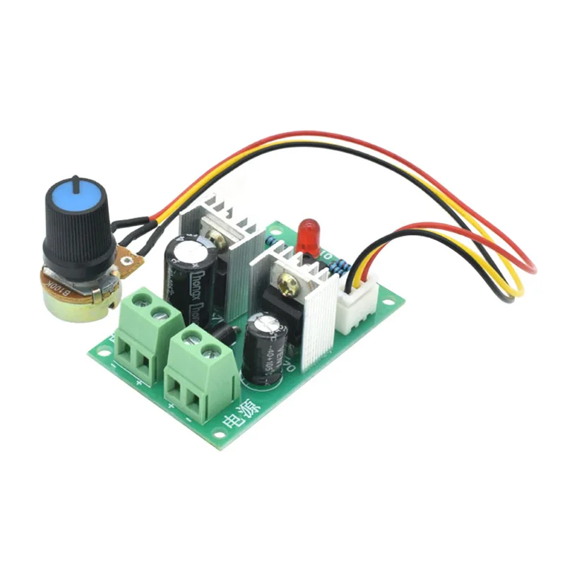 PWM speed controller DC motor 0~100% adjustable drive module Input 3A DC12-36V 100W