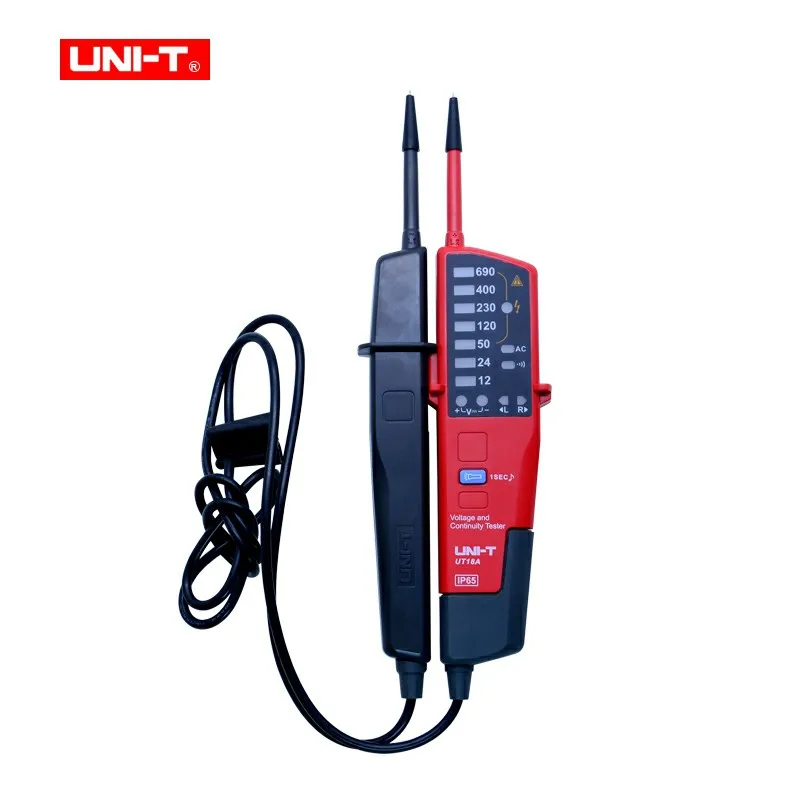 UNI-T UT18C/UT18D Voltage Tester Volt Indicator 3 Phase Sequence Continuity Detector Digital Multimeter