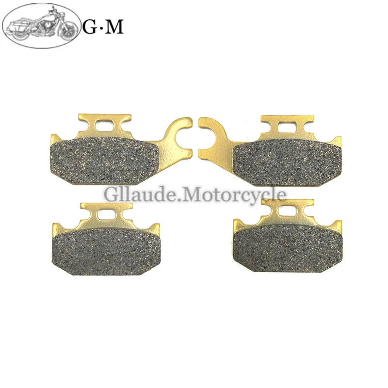 Motorcycle Front / Rear Brake Pads Sets For ATV Can Am BRP Outlander 400 500 650 800 Max XT 2007-2014 Renegade 500 800 2007-2011