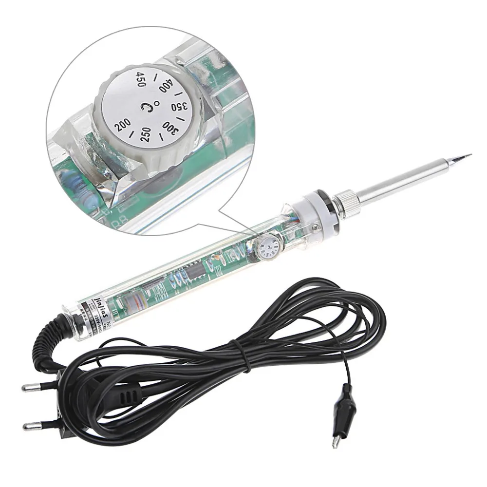 ANENG 907 Adjustable Constant Temperature Electric Soldering Iron Lead-free 220V EU60W