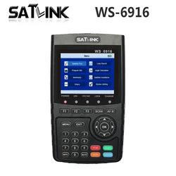 [Oryginalne] Satlink WS-6916 HD DVB-S2 wysokiej rozdzielczości wizjer satelitarny miernik satelitarny MPEG-2/MPEG-4 Satlink WS 6916 Sat link 6916