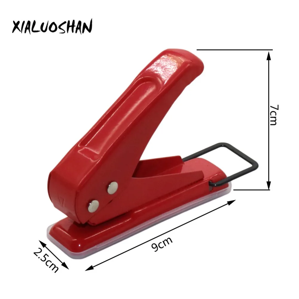 Металлический Дырокол с 1 отверстием и 2 отверстиями для скрапбукинга «сделай сам», свободный дырокол для офиса, A4, A5, A6, товары для обвязки документов с открытой апертурой