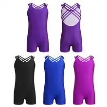 Girls Ballet Leotard Sleeveless #5