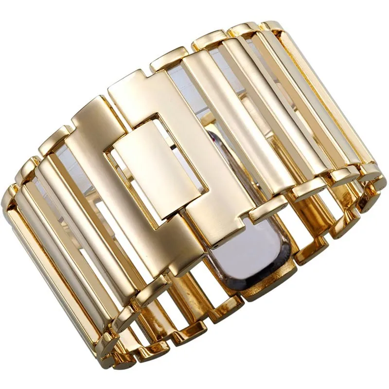 High Quality 2019 New Fashion Women Dress Watches Ladies Gold Watch Stainless Stell Chain Band Wristwatches, Dropshipping