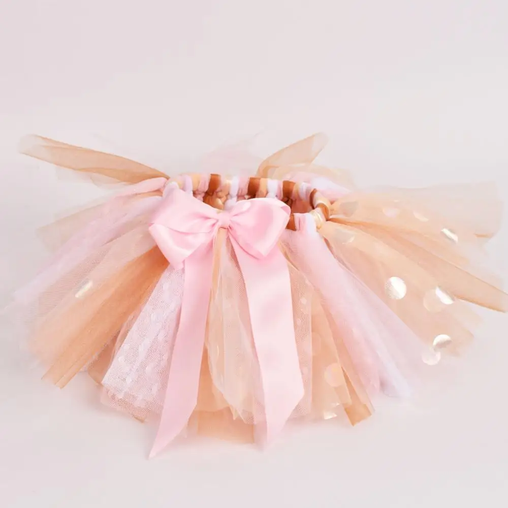 New Arrival Baby Girl First Birthdays Tutu Skirt Infant Party Costume Soft Tulle Tutus Newborn Photo Props Cake Smash 0-3T 4T