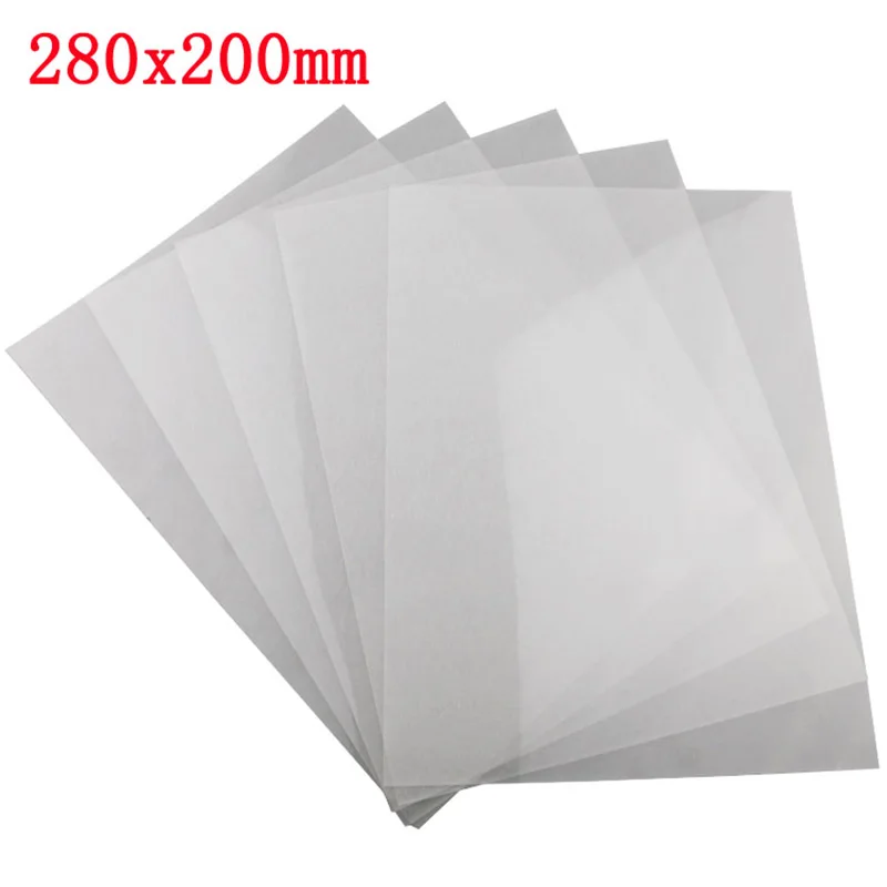 20Pcs/lot! 280*200mm White polished Heat shrink Sheets, DIY Manual materials, With the use of thermal guns, Shrinkable sheet