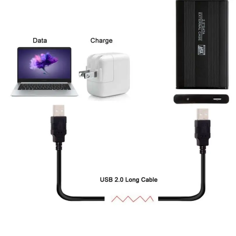 كابل بيانات USB من النوع A ذكر إلى USB 2.0 ذكر 3M 5M 8M لطابعة الماسح الضوئي للقرص الصلب - سلك مزامنة البيانات المتين