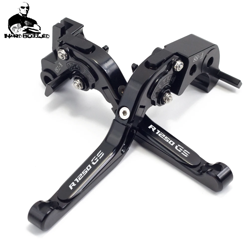 2022 R1250 GS logo Motorcycle CNC Adjustable Brake Clutch Levers For BMW R1250GS LC 2019 2020 2021 R 1250 GS GSA R 1250GS