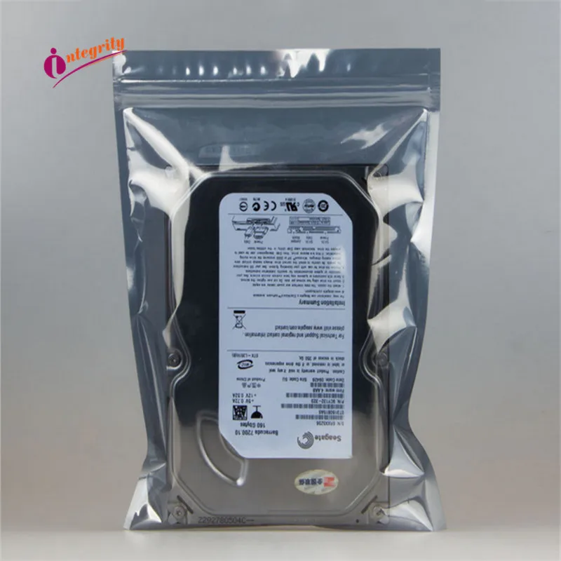 سلامة كبيرة/صغيرة الحجم مكافحة ساكنة التدريع الذاتي ختم أكياس التخزين ESD البريدي قفل مكافحة ساكنة مقاوم للماء أكياس التعبئة والتغليف الغبار