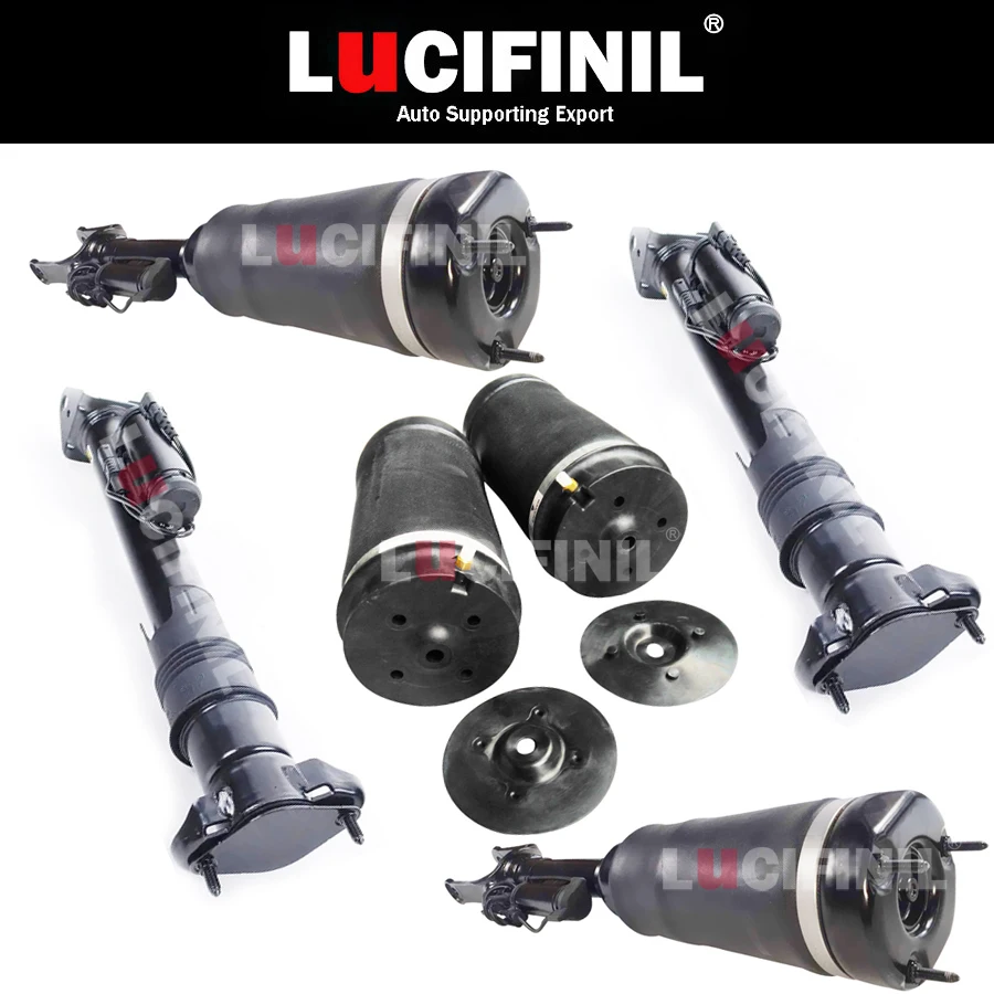 

LuCIFINIL New 6PCS Front Air Spring Rear Air Ride Air Bag Fit Mercedes-Benz W251 V251 2513203113 2513200425 2513201931