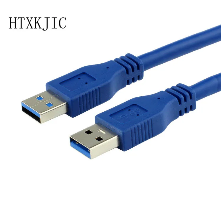 Fast Speed USB 3.0 Type A Male to Type A Male Extension Cable 0.5M 1M USB Cable for Radiator, Webcam, Car MP3, Camera