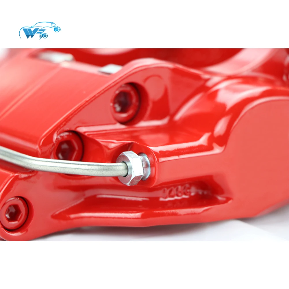 KOKO RACING Red 4 Piston WT5200 Car Brake Caliper for Alfa Romeo 159 Fit for 17\'\' Wheel