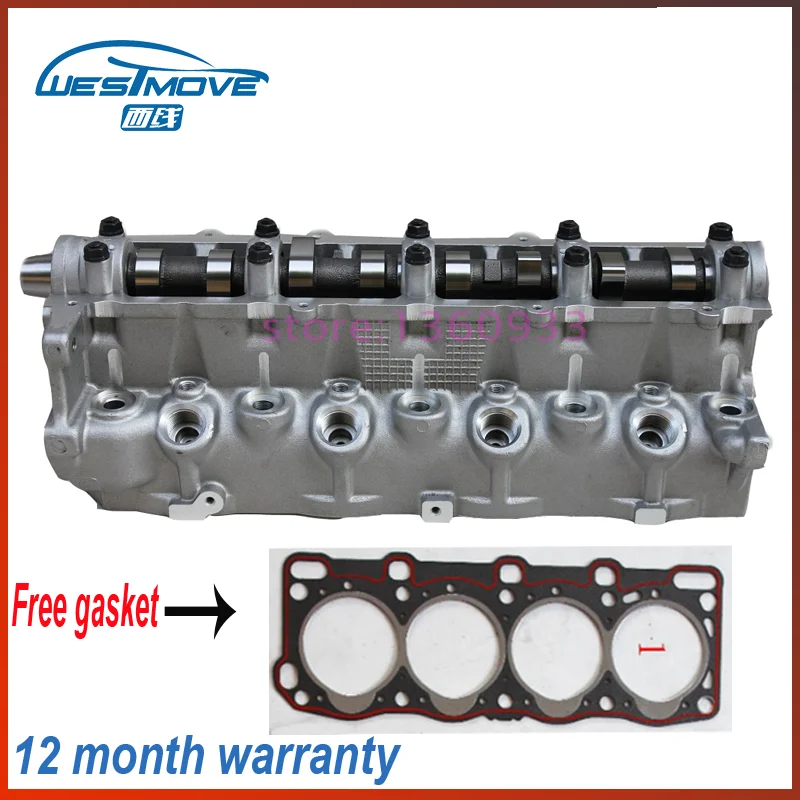 complete cylinder head assembly for Mazda 323 626 E2200 Premacy CP B2200/Capella 1998 2.0 TD 2184 2.2 D 8V -1997 engine : R2 RF