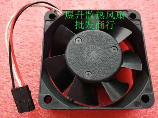 Original NMB-MAT 6025 60*60*25MM DC12V 0.58A 6CM 2410ML-04W-B76 3 wire intelligent temperature control fan