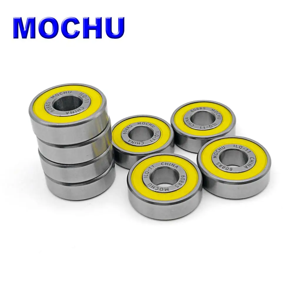 8pcs ILQ-11 608RS 8x22x7 608 MOCHU Skating Bearing Inline Roller Skates Bearings For Skate Shoes Patins Scooter Skateboard