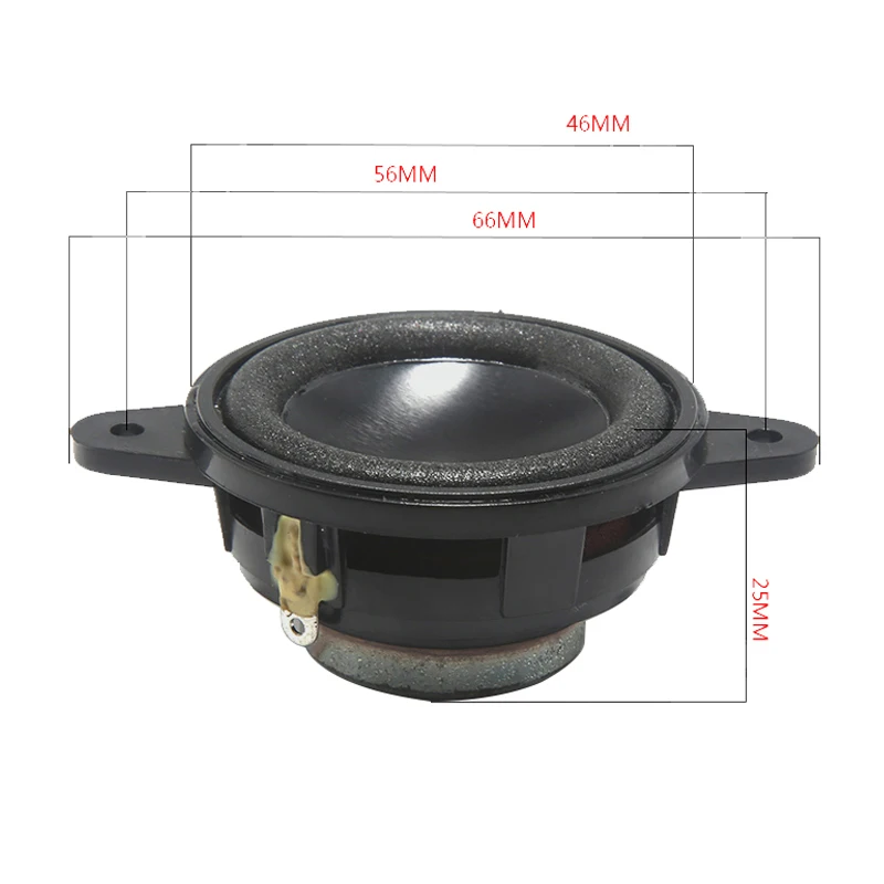 2 Pcs 1 Inch 1.5 Inch Full Range Speaker 5 W Speaker Portable DIY Mini Bluetooth Audio Speaker 4 Ohm 8ohm Loudspeaker Horn