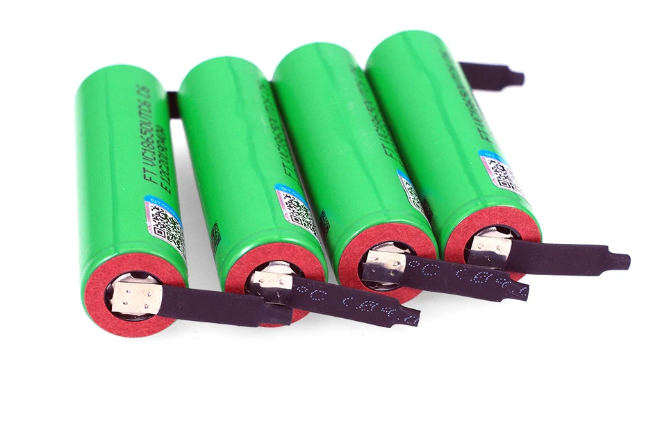 VariCore 3.7V 3000mAh vtc6 18650 akumulator litowo-jonowy VC18650VTC6 baterie + DIY nikiel arkusze