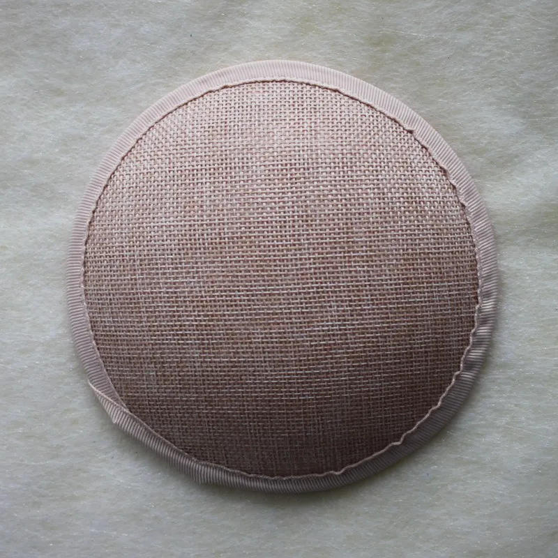 13cm Millinery Form Round Buckram Base Circle Base For Making Fascinator Hat 20pcs/lot view 4