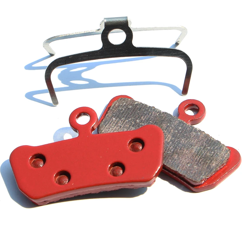 1 Pair Red Sintered Cycling Bicycle Disc Brake Pad for Avid X0 Trail