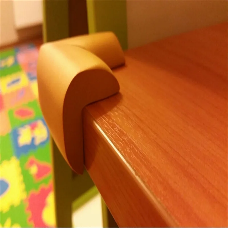 10pcs/Lot Fashion Shape Foam Desk Table Angle & Corner Guards Child Kids Baby Safety aTRQ0256