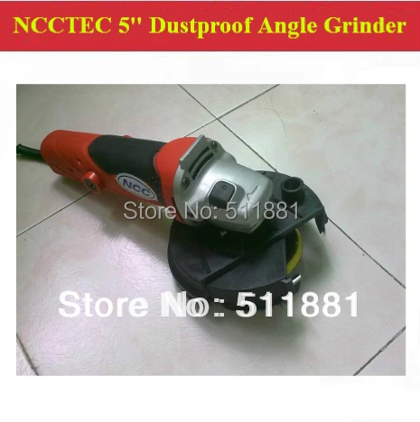 

5'' Dustproof Floor Angle Grinder Polisher FREE shipping | 125mm hand held grinding polishing machine with dust shroud cover