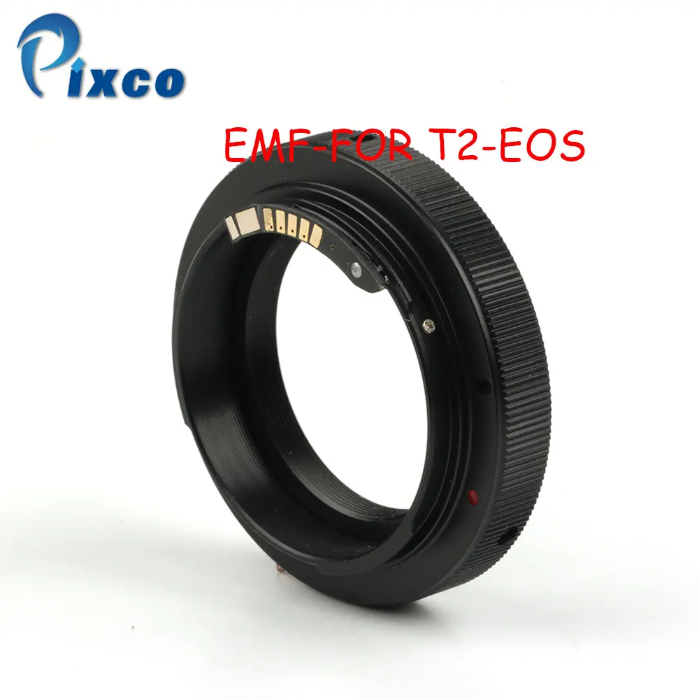 PIXCO EMF AF تأكيد محول تركيب حلقة دعوى ل T-2 T2 T عدسة ل/لكانون eos EF كاميرا