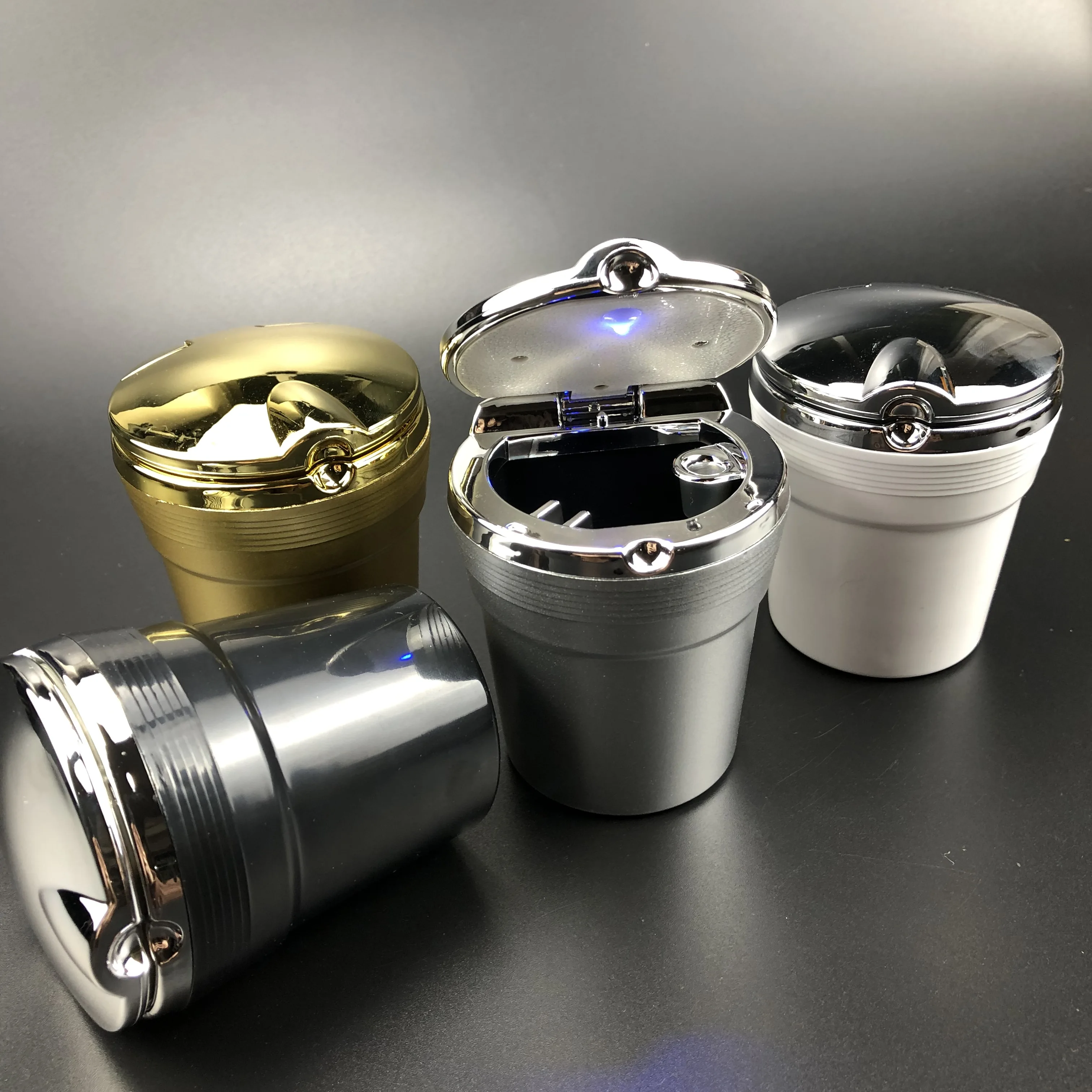 Car Ashtray With Le… - image